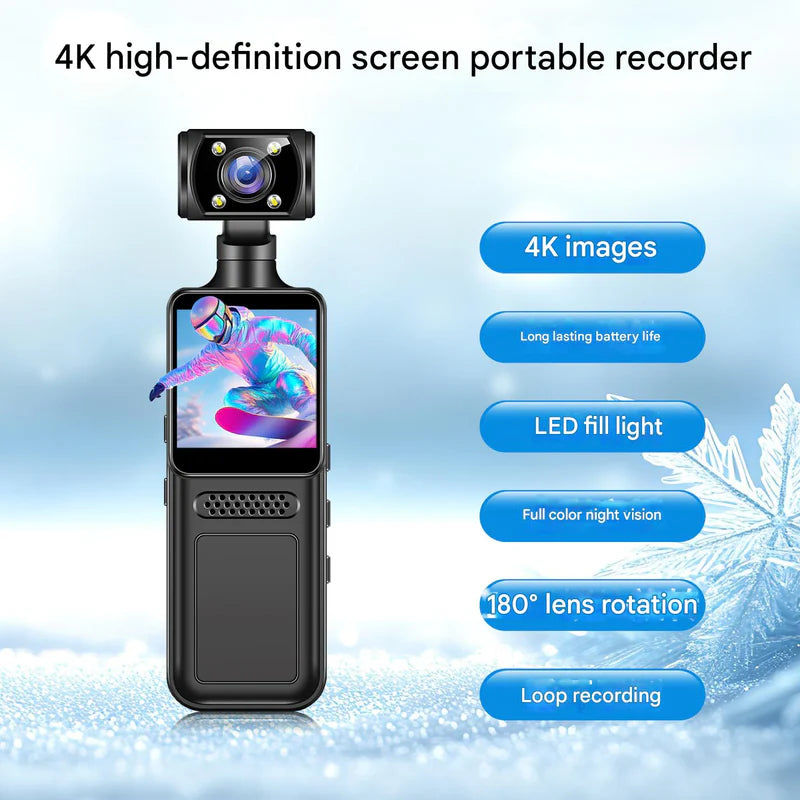 3-Axis Gimbal Stabilizer – 1080P HD Mini Video Recorder