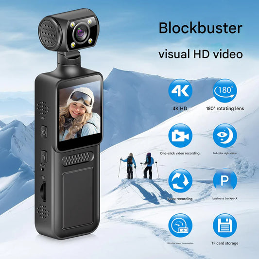 3-Axis Gimbal Stabilizer – 1080P HD Mini Video Recorder