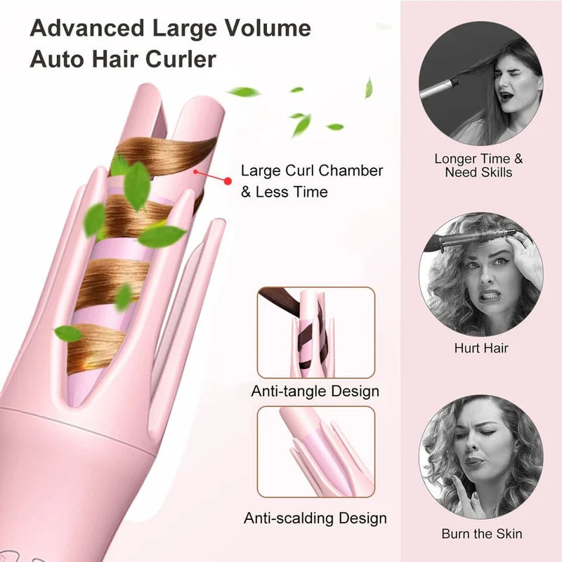 Automatic Hair Curler Stick – Effortless Salon-Style Curls