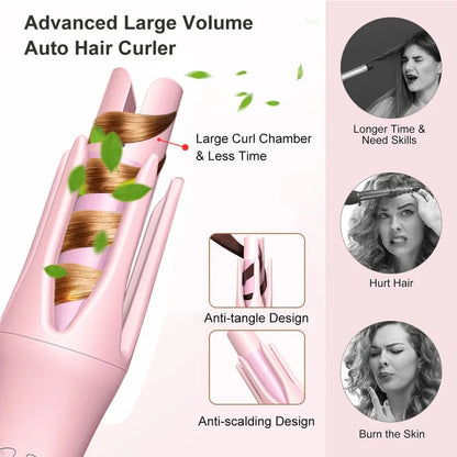 Automatic Hair Curler Stick – Effortless Salon-Style Curls