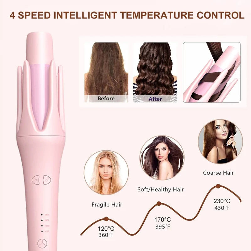 Automatic Hair Curler Stick – Effortless Salon-Style Curls