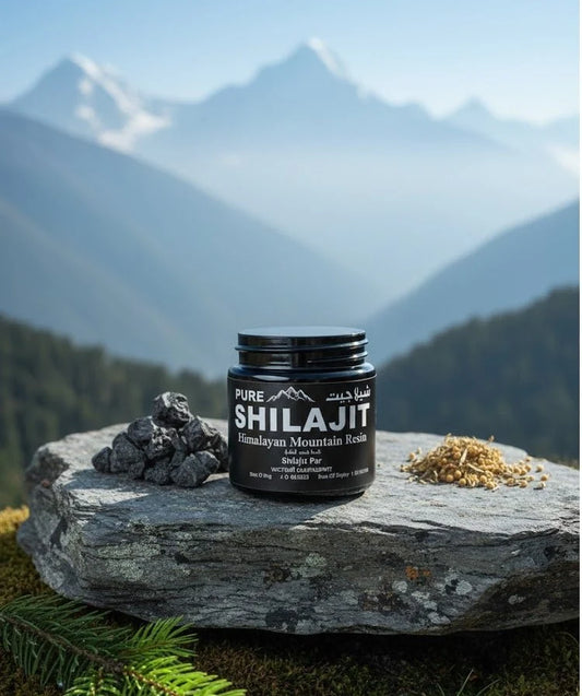 Hemani Pure Shilajit – Himalayan Mountain Resin (50g)