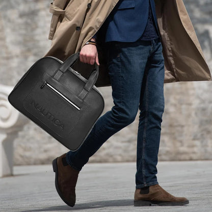 Nautica Leatherette Duffel Bag