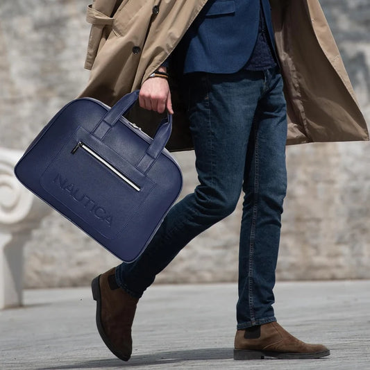Nautica Leatherette Duffel Bag