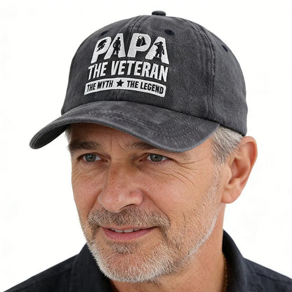 Papa Embroidered Baseball Cap – Adjustable Cotton Dad Hat