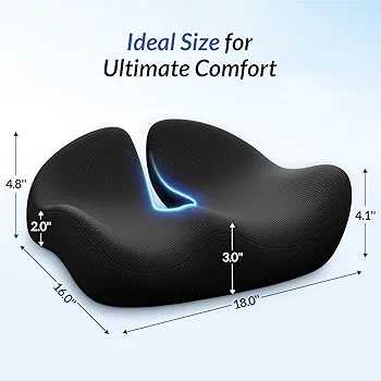 Pioneering Ergonomic Memory Foam Seat Cushion