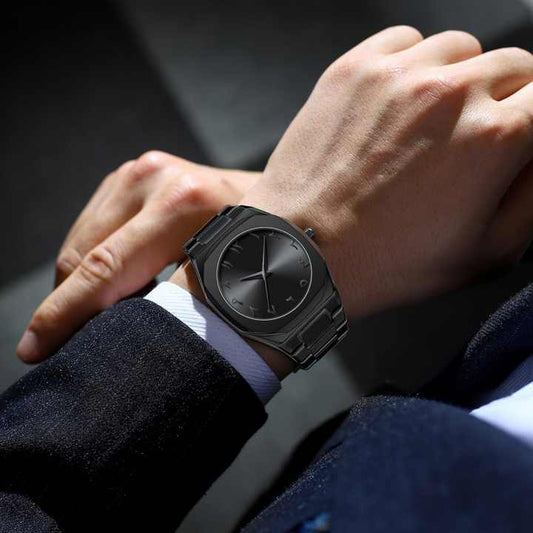 Stainless Steel Arabic Watch – Timeless Elegance & Modern Style