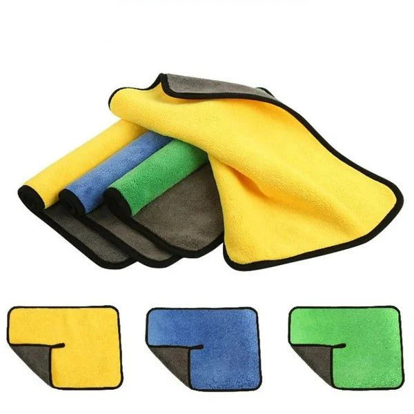 Double-Side Microfiber Cleaning Cloth – 2 Piece Set